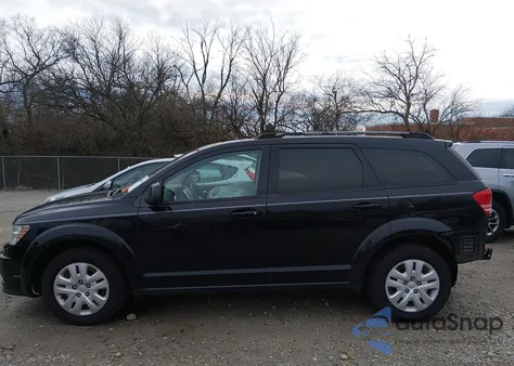 2017 Dodge Journey Se из США, поврежденный, VIN 3C4PDCAB3HT697599